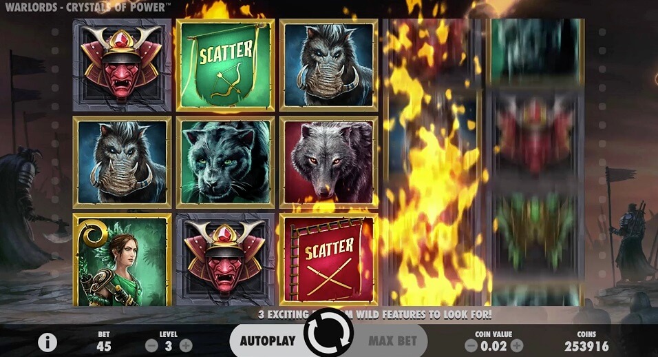warlords crystals of power slot review