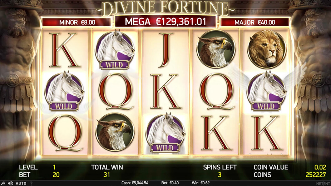 divine fortune slot machine