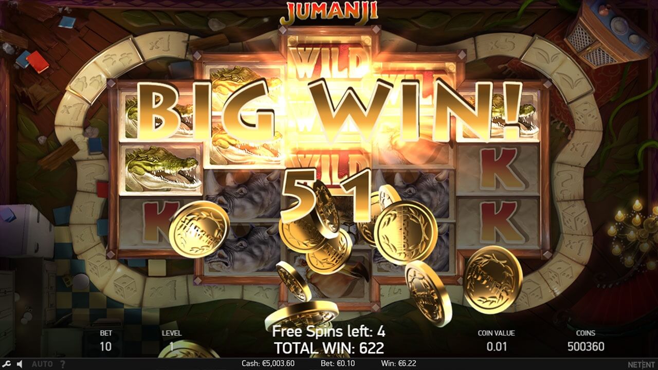 jumanji slot review