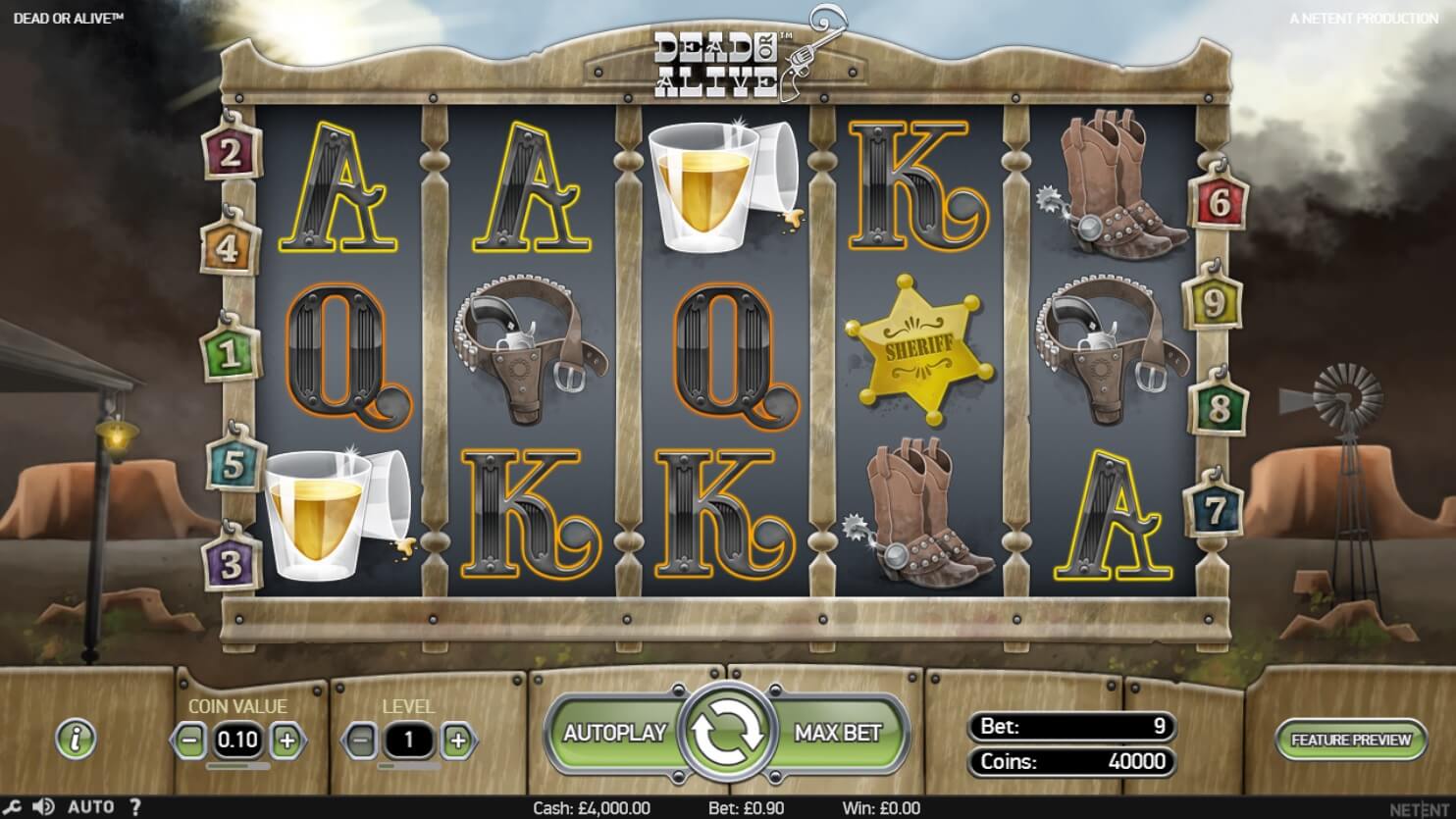 Dead or alive slot free Play live