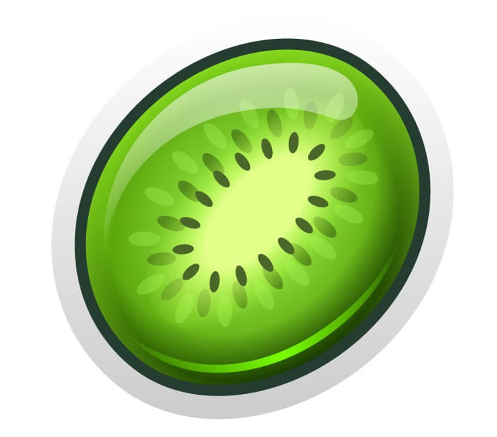 stickers slot symbol lime